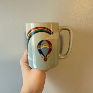 Vintage Otagiri Hot Air Balloon Mug